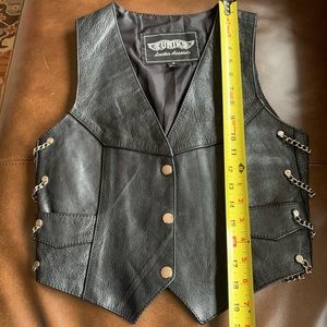 Women’s UNIK leather vest